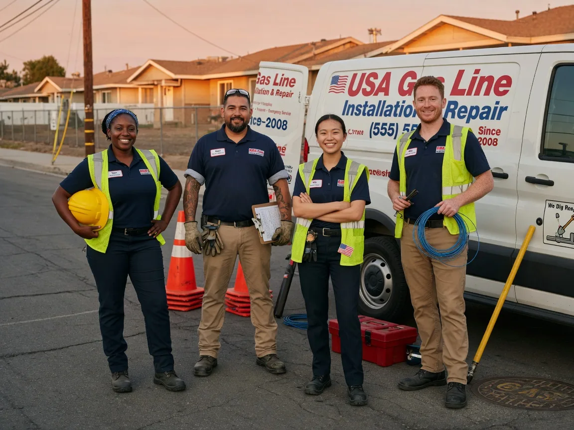 Gas Line Installation company in Rochelle, IL